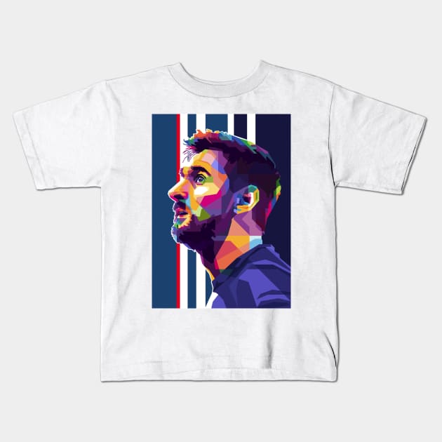 Wpap Lionel Kids T-Shirt by S.Y.A